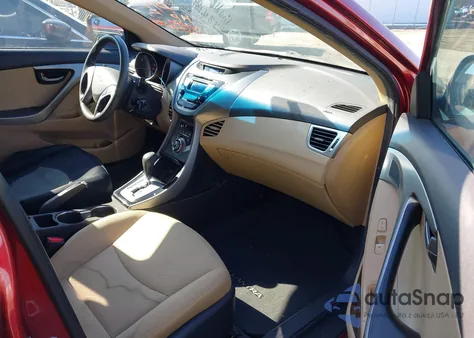 2013 Hyundai Elantra Gls/Limited из США, поврежденный, VIN 5NPDH4AE0DH225605